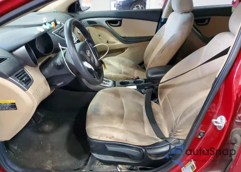 2012 Hyundai Elantra Gls z USA, uszkodzony, nr VIN KMHDH4AEXCU429828